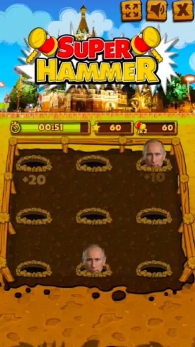 Capturas de pantalla de Whack A Putin