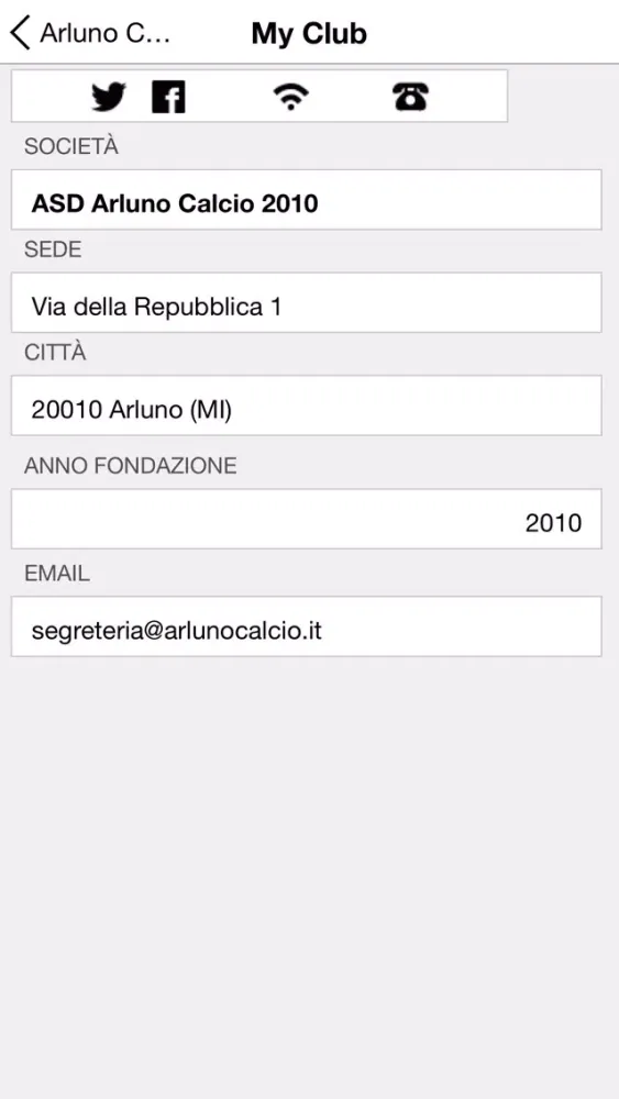 Capturas de pantalla de Arluno Calcio