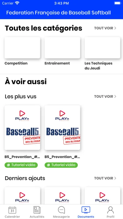 Captures d'écran de MyCoach by FFBS