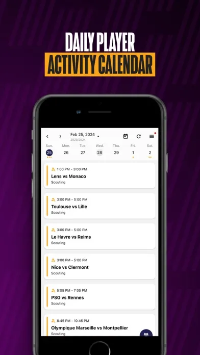 Tangkapan skrin Opta Pro Hub
