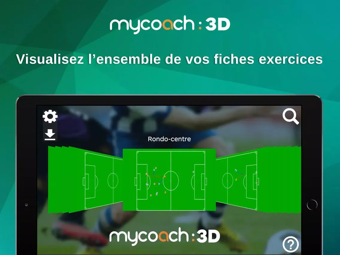 Tangkapan skrin My Coach 3D iPad 