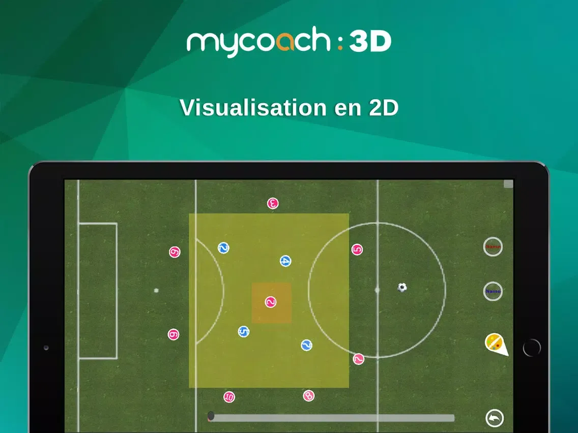 Tangkapan skrin My Coach 3D iPad 