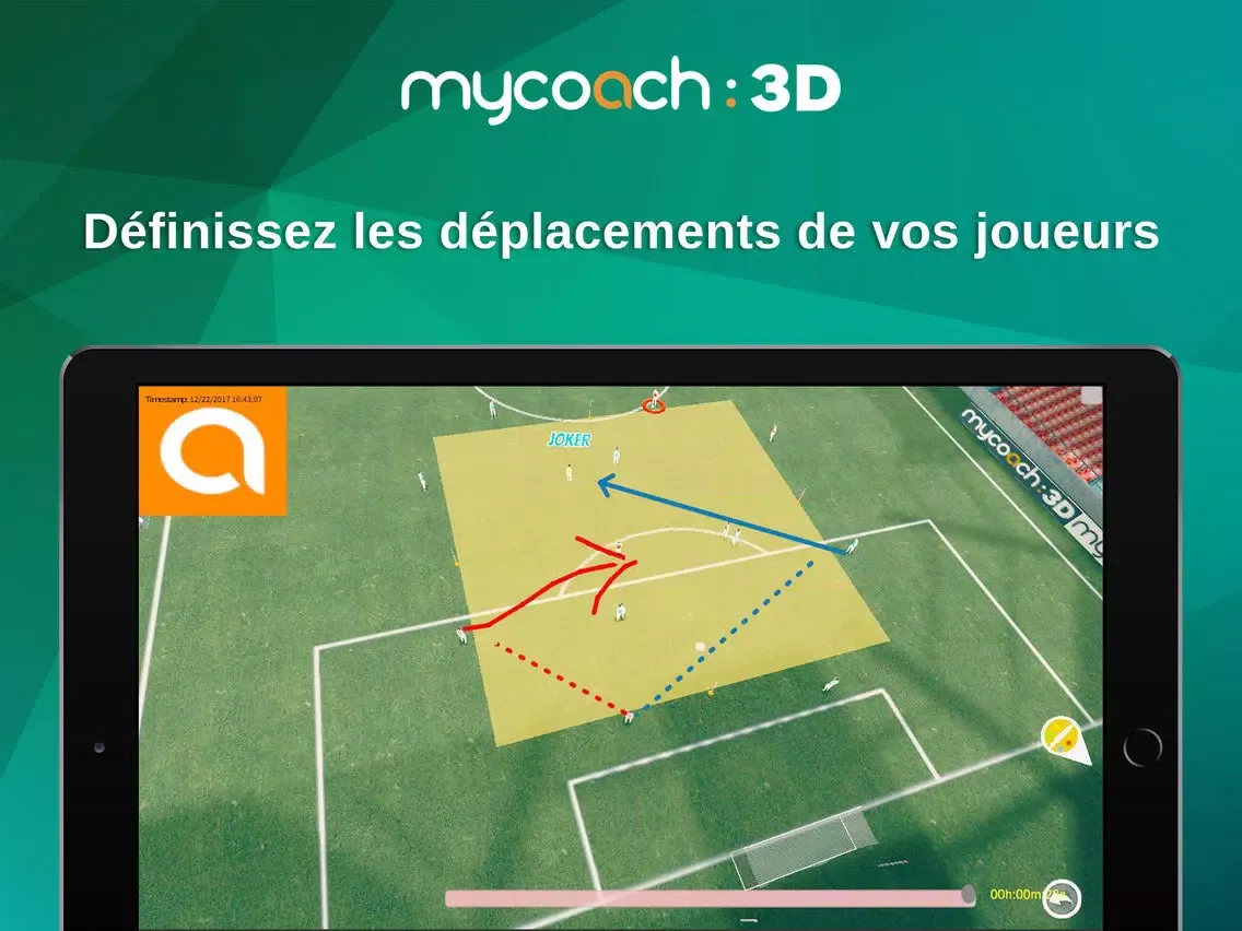 Tangkapan skrin My Coach 3D iPad 