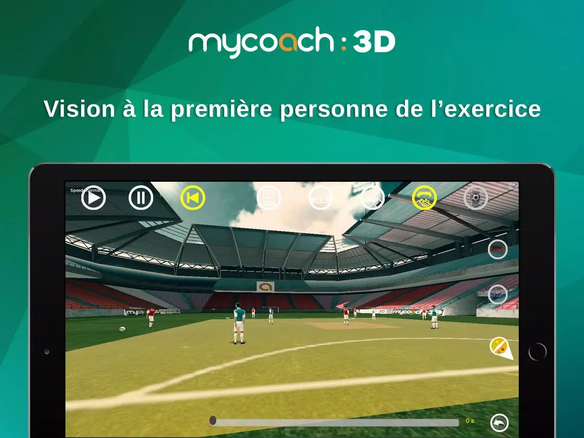 Tangkapan skrin My Coach 3D iPad 