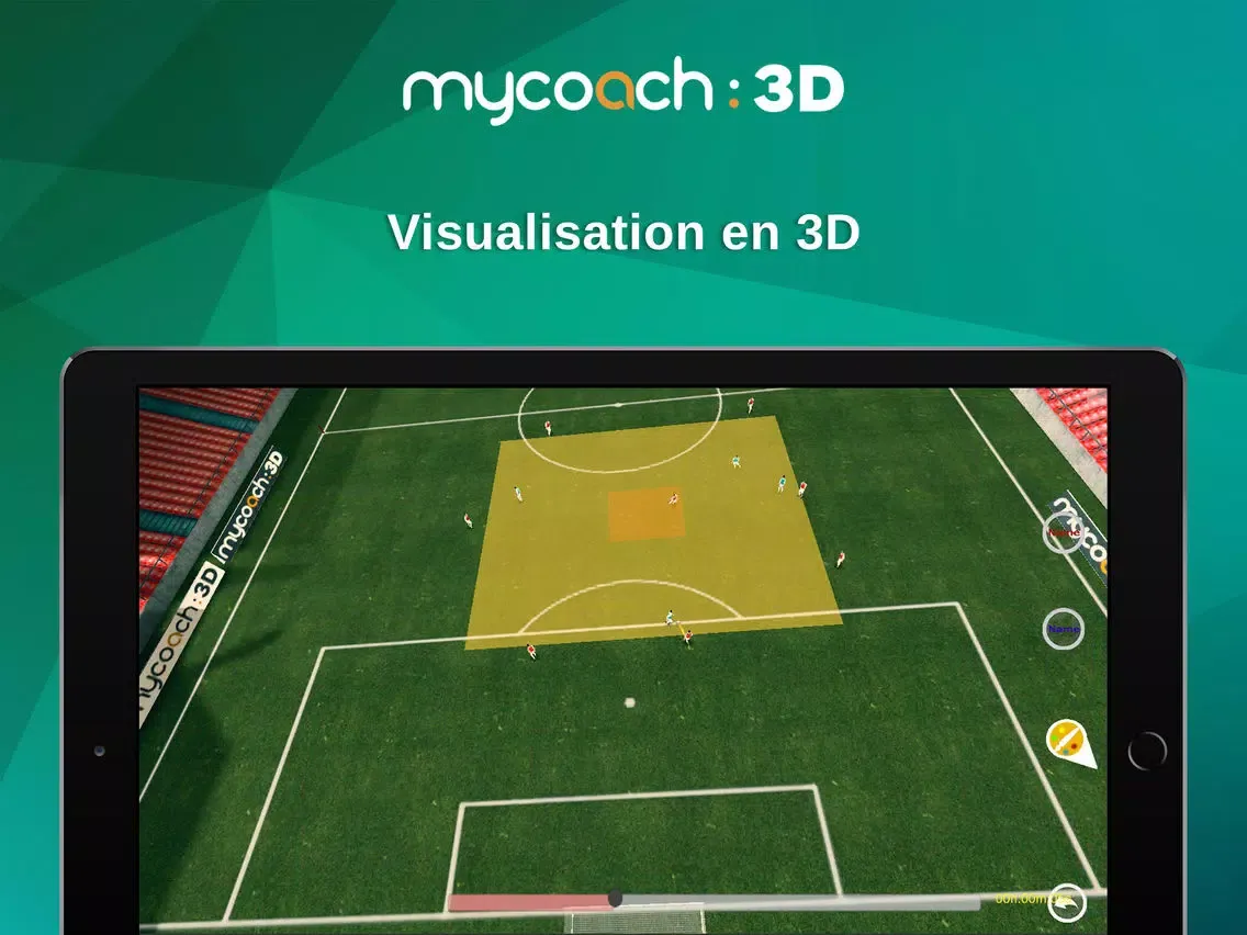 Tangkapan skrin My Coach 3D iPad 