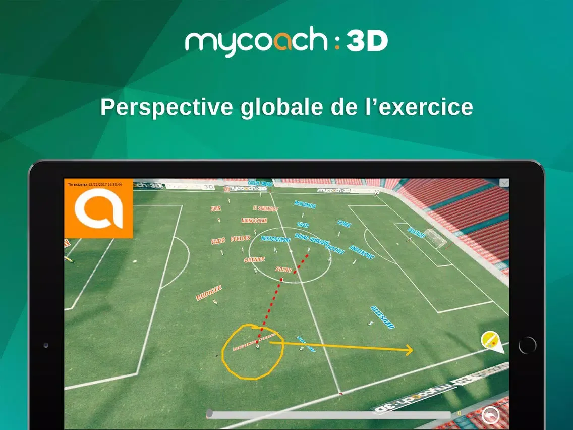 Tangkapan skrin My Coach 3D iPad 