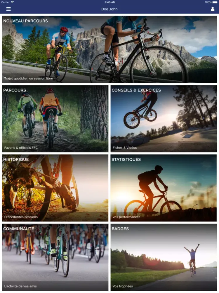 My Coach Vélo iPad  স্ক্রিনশট