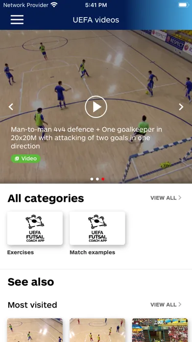 UEFA Futsal Coach App سکرین شاٹس
