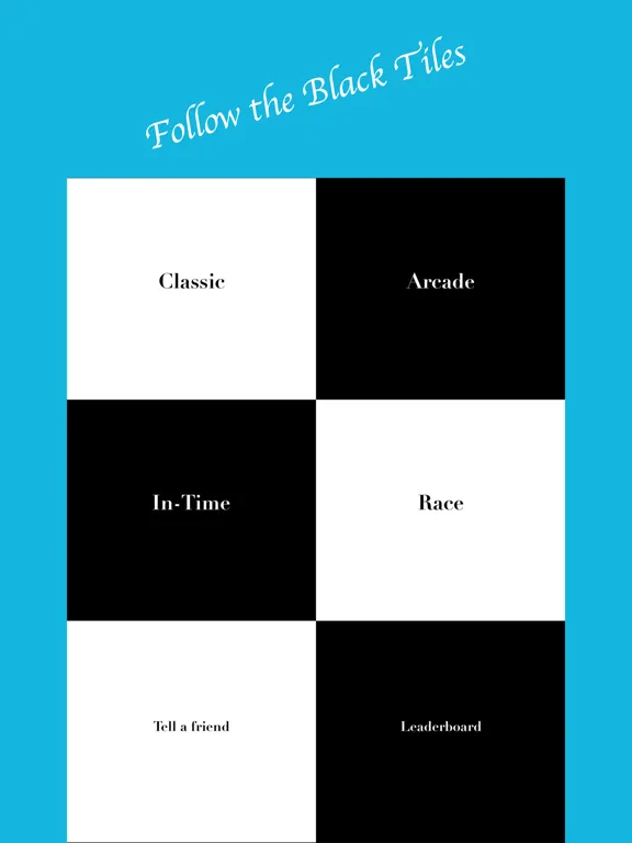 Captures d'écran de Follow Tiles - Black iPad 