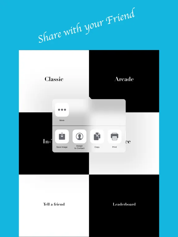 Captures d'écran de Follow Tiles - Black iPad 