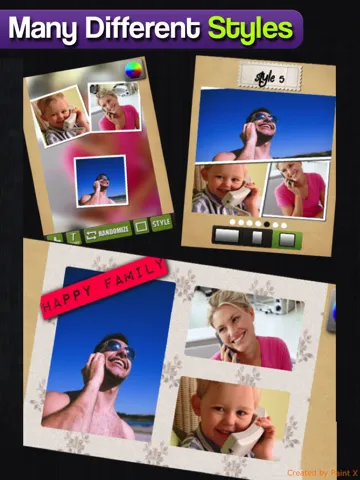 Capturas de pantalla de Super Collage for Hmp,Voyeur,Shazam iPad 