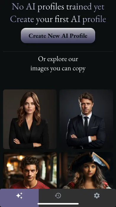 Captures d'écran de AI Headshots Photo Studio