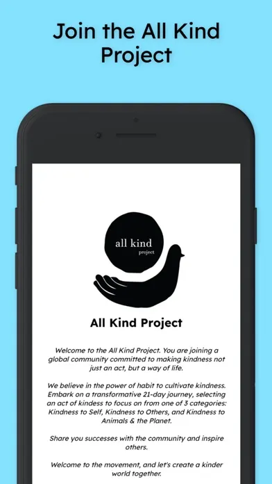 Zrzuty ekranu All Kind Project