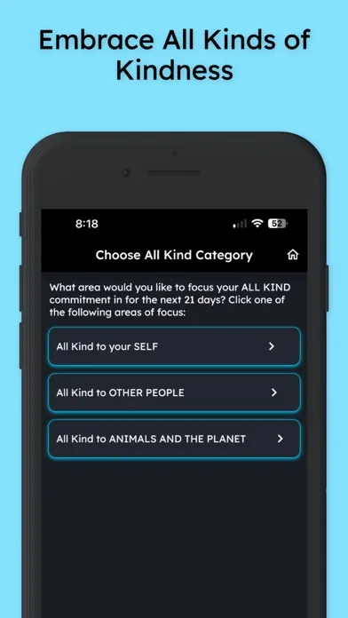 Zrzuty ekranu All Kind Project