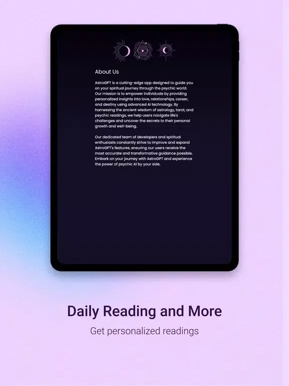 Captures d'écran de AsteoAI - Your AI Companion iPad 