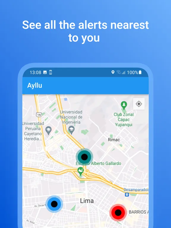 Capturas de pantalla de Ayllu iPad 
