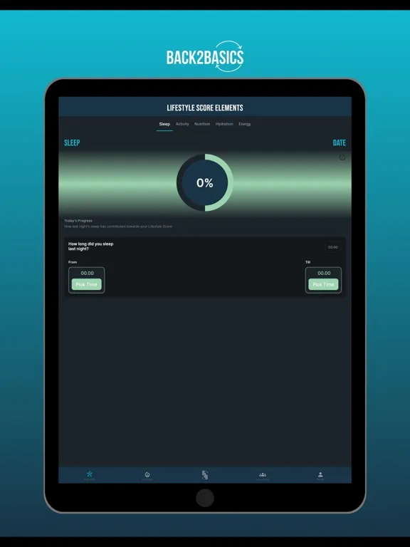 Скриншоты BACK2BASICS: Your Health Coach iPad 