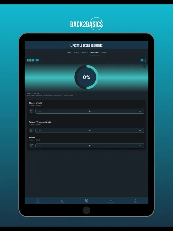 Скриншоты BACK2BASICS: Your Health Coach iPad 