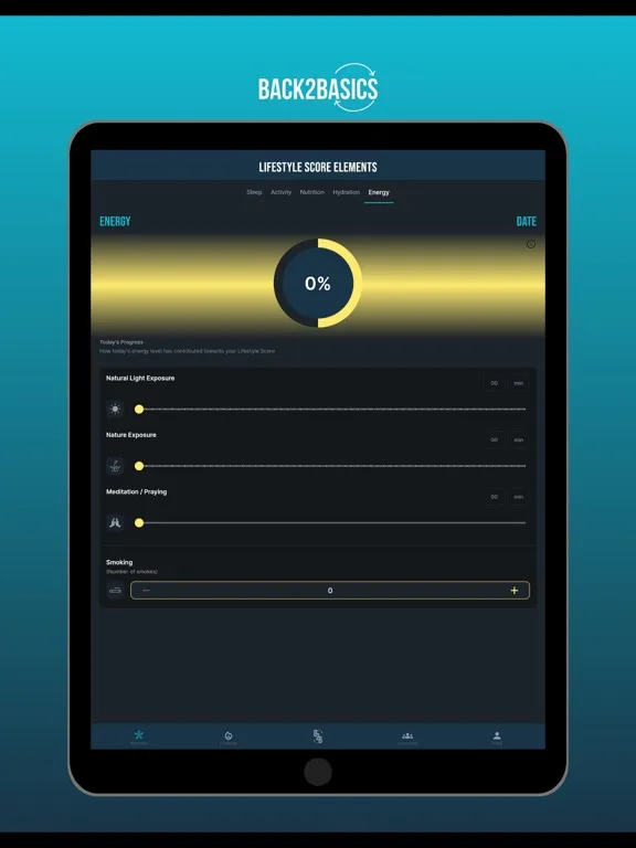 Скриншоты BACK2BASICS: Your Health Coach iPad 