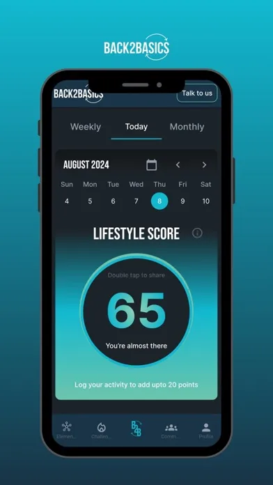 Скриншоты BACK2BASICS: Your Health Coach