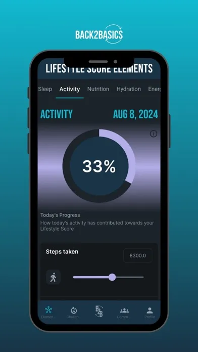 Скриншоты BACK2BASICS: Your Health Coach
