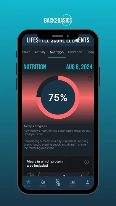 Скриншоты BACK2BASICS: Your Health Coach