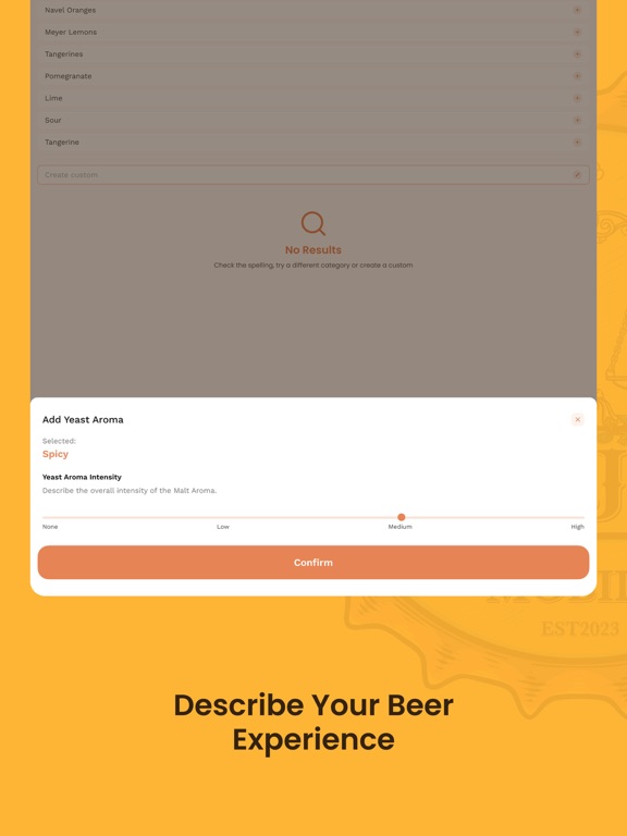 Beer Judge Mobile iPad  スクリーンショット