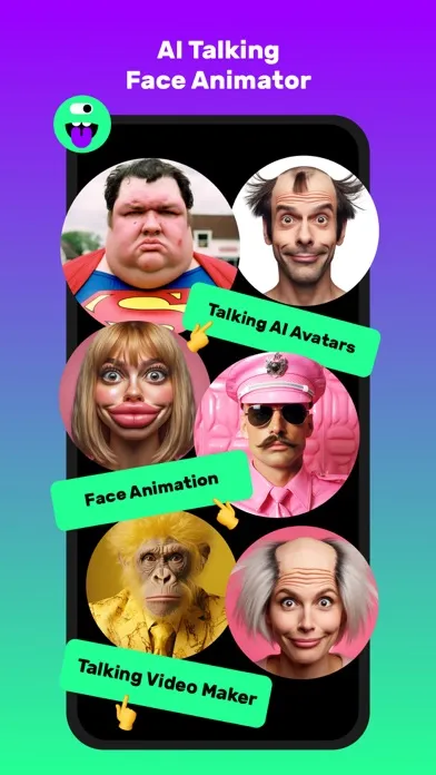 Скриншоты Lip Sync Photo Animator FaceUp
