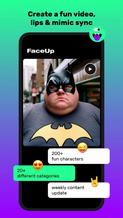 Скриншоты Lip Sync Photo Animator FaceUp