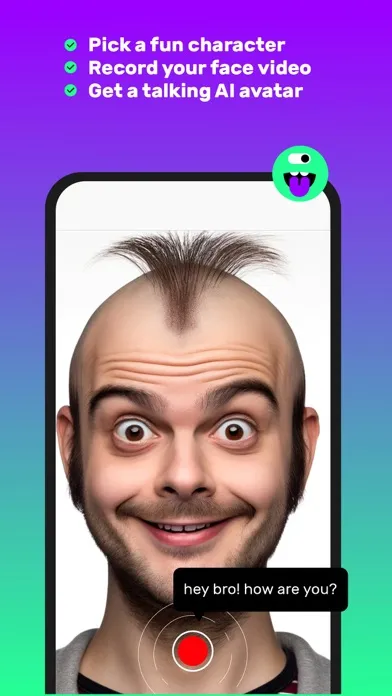 Скриншоты Lip Sync Photo Animator FaceUp
