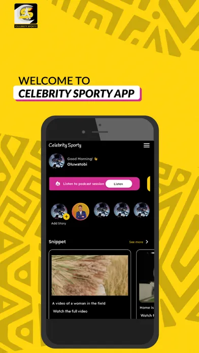 Celebrity Sporty Screenshots