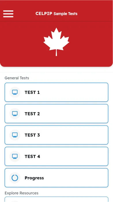 Скриншоты Celpip Sample Tests 2024