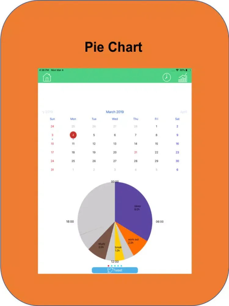 chronolog iPad 应用截图