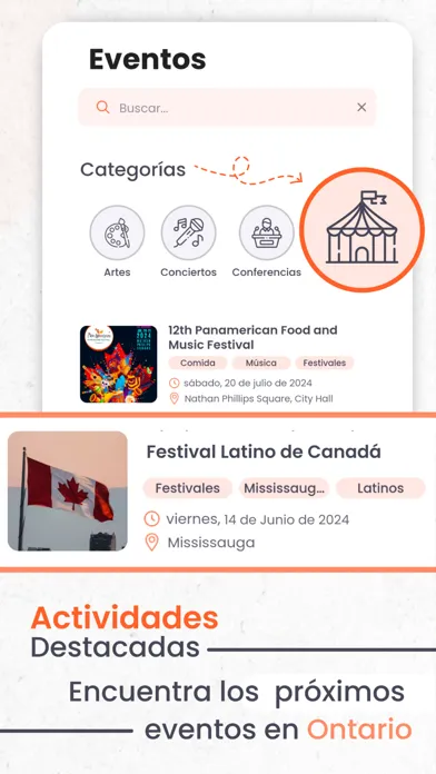 Capturas de pantalla de Conexion Hispana