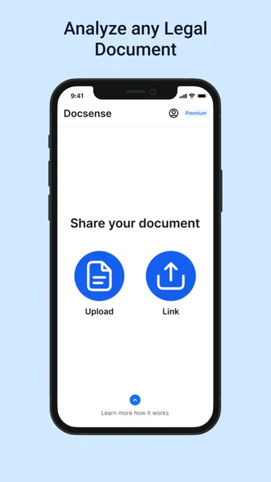 DocSense - AI Legal Assistant 스크린샷