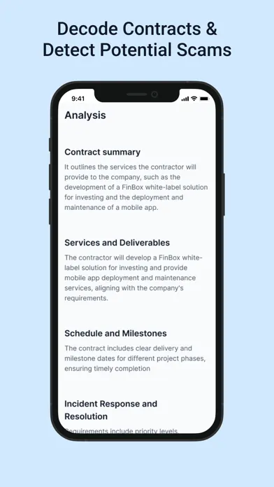 DocSense - AI Legal Assistant 스크린샷