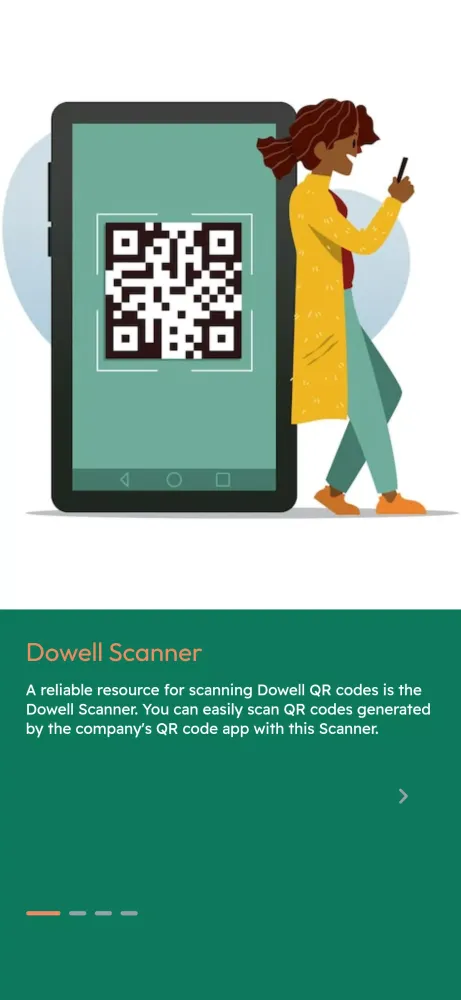 DoWell QR Scanner スクリーンショット