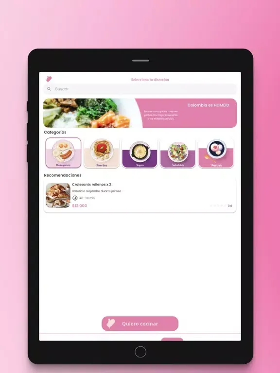 HOMEID iPad  스크린샷