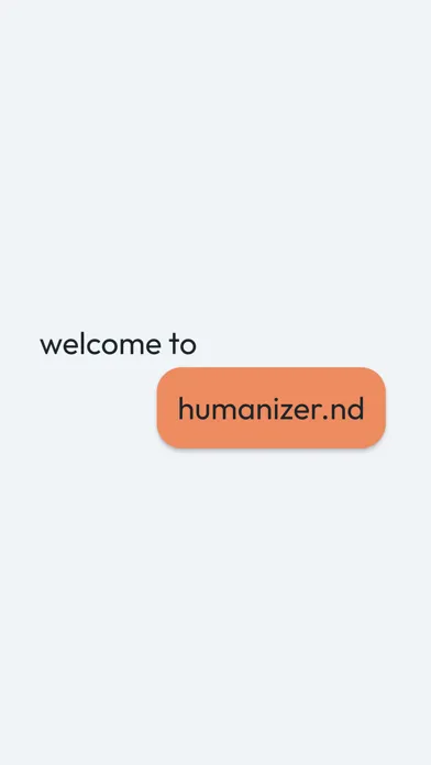 Captures d'écran de humanize.nd