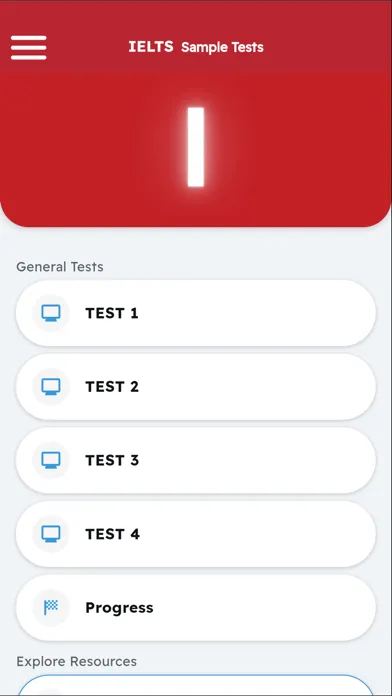 IELTS Sample Tests with AI Ekran Görüntüleri