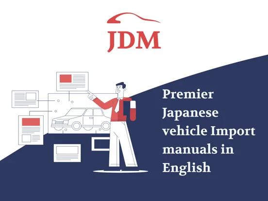 JDM Manuals iPad 应用截图