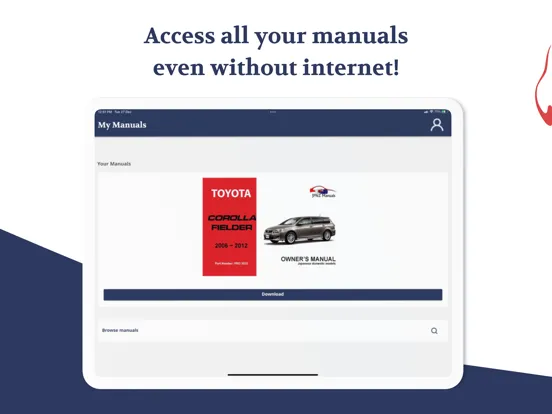 JDM Manuals iPad 应用截图