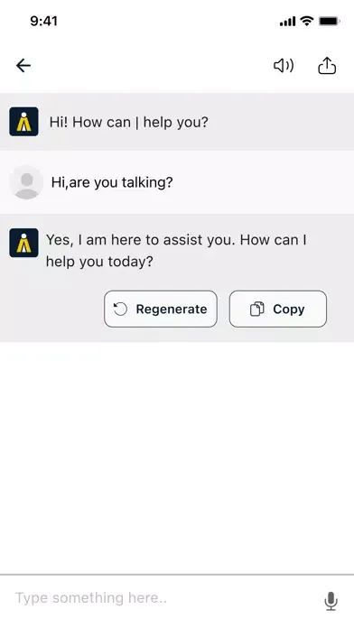 Capturas de tela do mAIa.ai