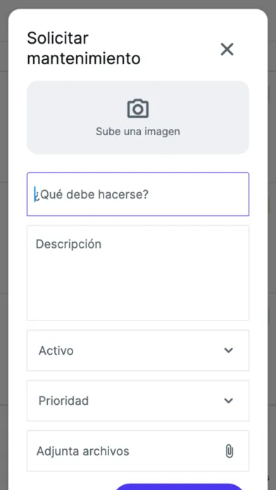 Tangkapan layar Flota 360 Mantenimiento