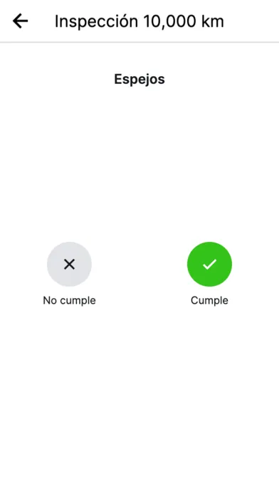 Tangkapan layar Flota 360 Mantenimiento