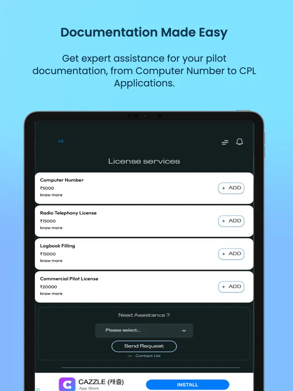 MAV Pilot App iPad  سکرین شاٹس