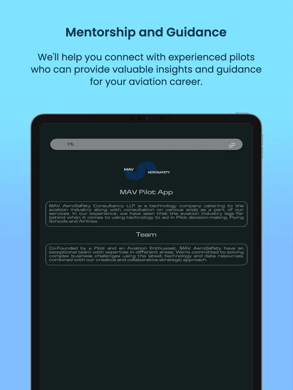 MAV Pilot App iPad  سکرین شاٹس