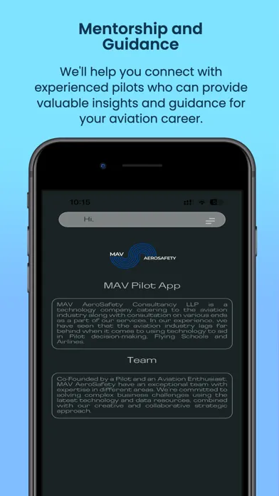MAV Pilot App سکرین شاٹس