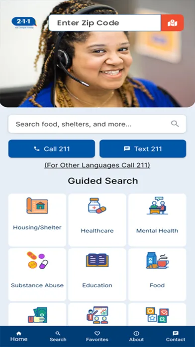 Screenshot di 211  San Joaquin Mobile App