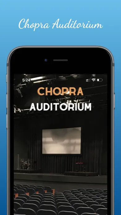 Captures d'écran de Chopra Auditorium